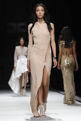 Milan Fashion Week, Women Spring Summer 2016. ELISABETTA FRANCHI catwalk Pictured: Models  Fotosicki