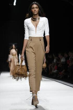 Milan Fashion Week, Women Spring Summer 2016. ELISABETTA FRANCHI catwalk Pictured: Models  Fotosicki