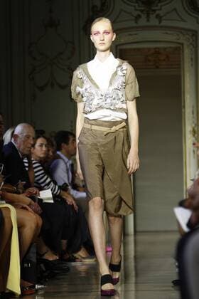 Milan Fashion Week, Women Spring Summer 2016. CIVIDINI catwalk Pictured: Models  Fotosicki