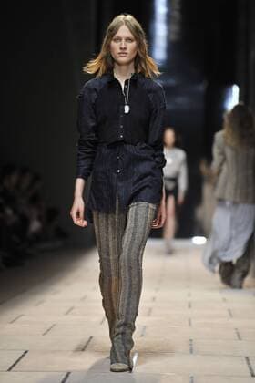 Milan Fashion Week, Women Spring Summer 2016. TRUSSARDI catwalk Pictured: Models  RiccardoxGiordanox xFotosicki
