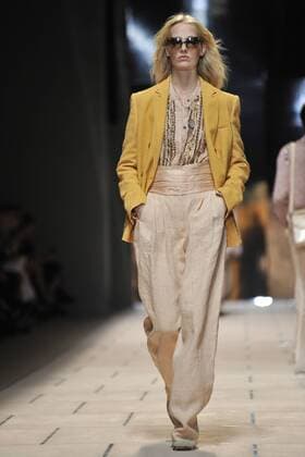 Milan Fashion Week, Women Spring Summer 2016. TRUSSARDI catwalk Pictured: Models  RiccardoxGiordanox xFotosicki