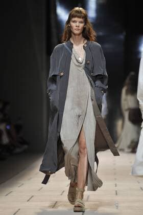 Milan Fashion Week, Women Spring Summer 2016. TRUSSARDI catwalk Pictured: Models  RiccardoxGiordanox xFotosicki