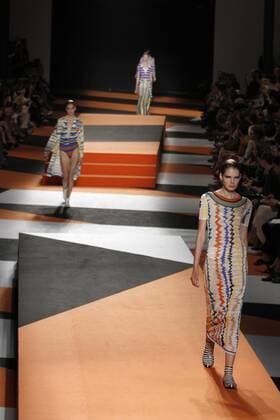 Milan Fashion Week, Women Spring Summer 2016. MISSONI catwalk Pictured: models  Fotosicki