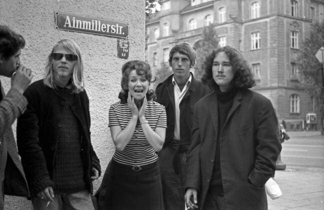 Die deutsche Schauspielerin Lotti Krekel zu Besuch in München, Deutschland 1960er Jahre. German actress Lotti Krekel visiting Munich, Germany 1960s. 24x36Neg69 Copyright: HeinzxBrowers UnitedArchives1000746