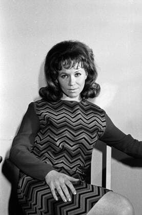Die deutsche Schauspielerin Lotti Krekel, Deutschland 1960er Jahre. German actress Lotti Krekel, Germany 1960s. 24x36Neg130 Copyright: HeinzxBrowers UnitedArchives1000780