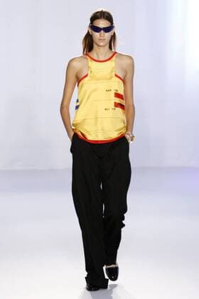 ENTERTAINMENT MODE Mailand Fashion Week - Mila Schön Modenschau Milan Fashion Week, Women Spring Summer 2016. Milano, Moda Donna, Primavera Estate 2016. MILA SCHON catwalk Pictured: models  SimonaxChioccia Fotosicki