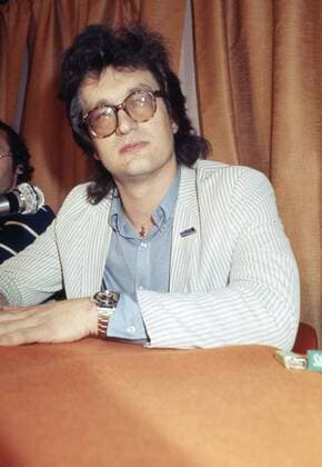 Wim Wenders, 75. Geburtstag am 14. August Der deutsche Regisseur und Fotograf Wim Wenders, Deutschland 1970er Jahre. German movie director and photographer Wim Wenders, Germany 1970s. 24x36DiaV4 Copyright: HeinzxBrowers UnitedArchives20001276
