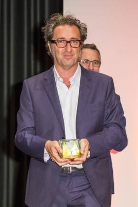 Paolo Sorrentino bei der Preisverleihung der 25. Cologne Conference am 01.10.2015 in Köln. Preisverleihung der 25. Cologne Conference in Köln
