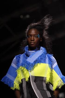 ENTERTAINMENT MODE Paris Fashion Week - Issey Miyake Modenschau A model takes to the catwalk during the presentation of Issey Miyake s collection as part of the 2016 Spring-Summer ready-to-wear Fashion Week in Paris, on October 2, 2015.  PAR20151002106 MAYAxVIDON-WHITE