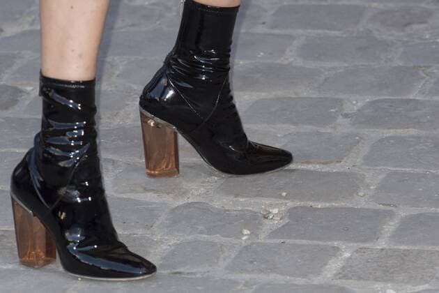 Hanne Gaby Odiele - Look Schuhe - Paris Fashion Week, Modenschau Christian Dior - Paris, Frankreich - 02 10 2015 JBAutissier Panoramic 