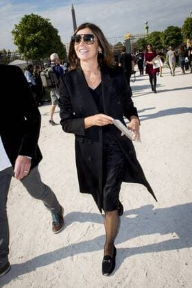 Carine Roitfeld - Paris Fashion Week, Modenschau Elie Saab - Paris, Frankreich - 03 10 2015 JBAutissier Panoramic 