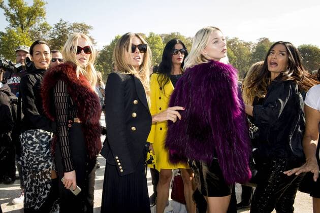Erica Pelosini - Paris Fashion Week, Modenschau Elie Saab - Paris, Frankreich - 03 10 2015 JBAutissier Panoramic 