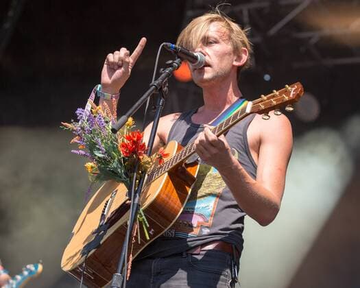 Oct. 3, 2015 - Austin, Texas, U.S - Singer and guitarist VAN PIERSZALOWSKI of Waters performs live at the Austin City Limits music festival within Zilker Park in Austin, Texas Austin U.S. - ZUMAs135