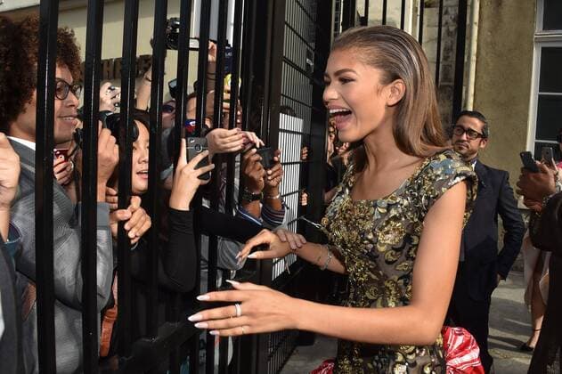 Zendaya Coleman - Paris Fashion Week, Modenschau Vivienne Westwood - Paris, Frankreich - 03 10 2015 LIONELURMAN PANORAMIC 