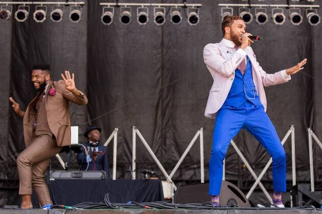 Oct. 4, 2015 - Austin, Texas, U.S - Singer JIDENNA (R) performs live at the Austin City Limits music festival within Zilker Park in Austin, Texas Austin U.S. - ZUMAs135