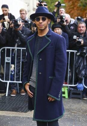 Lewis Hamilton - Paris Fashion Week, Modenschau Chanel - Paris, Frankreich - 06 10 2015 GwendolineLeGoff Panoramic 