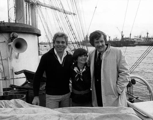 Ein musikalischer Streifzug durch St. Pauli und den Hamburger Hafen, Deutschland 1979, mit dabei: Carlo von Tiedemann, Ursula May, Sven Jenssen. Copyright: Roba SiegfriedxPilz UnitedArchives03217