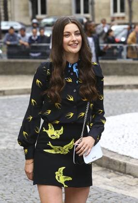 Millie Brady CELEBRITES : Modenschau Miu Miu - Pret a Porter Printemps Ete 2016 - 07 10 2015 GwendolineLeGoffx 