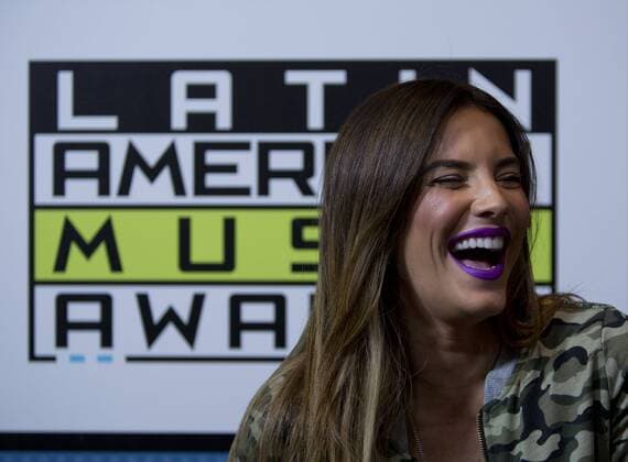 Oct. 7, 2015 - Hollywood, California, U.S - Gaby Espino attends Telemundo s Latin American Music Awards Press Conference after their rehearsal at the Dolby Theatre on Wednesday October 7, 2015 in Hollywood, California. Hollywood U.S. - ZUMAp124