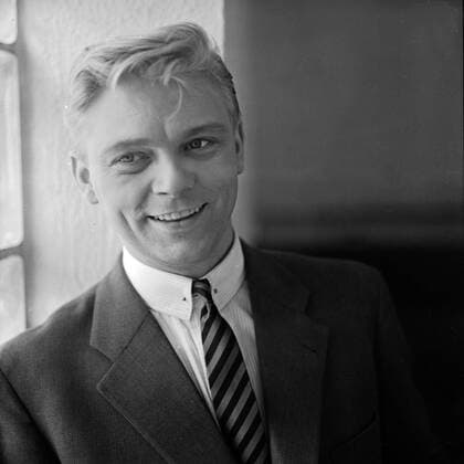 Der deutsche Schauspieler und Synchronsprecher Uwe Friedrichsen, Deutschland 1960er Jahre. German actor and dubbing actor Uwe Friedrichsen, Germany 1960s. Copyright: Roba SiegfriedxPilz UnitedArchives11416