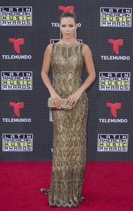 Oct. 8, 2015 - Hollywood, California, U.S - Ximena Duque on the Red Carpet of the Latin American Music Awards held on Thursday October 8, 2015 at the Dolby Theatre in Hollywood, California. Hollywood U.S. - ZUMAp124