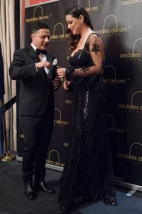 Marisa Jara en los Premios Dedales de Oro 2015 en Madrid. 588 cordon press Marisa Jara at the Dedales de Oro Awards 2015 in Madrid. Cordon Press 