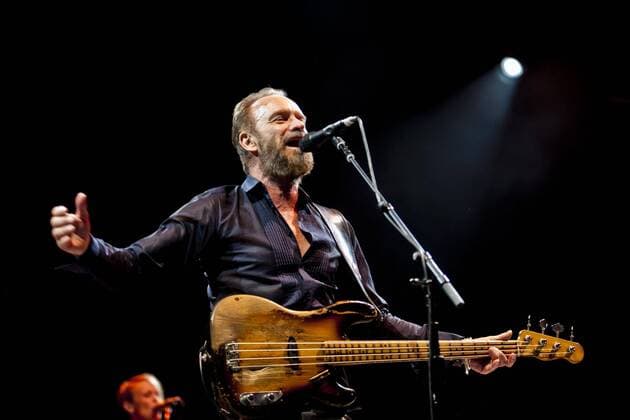 Oct. 10, 2015 - Mexico City, Mexico - STING performs at the Teques arena. Mexcio City Mexico  - ZUMAu78_
