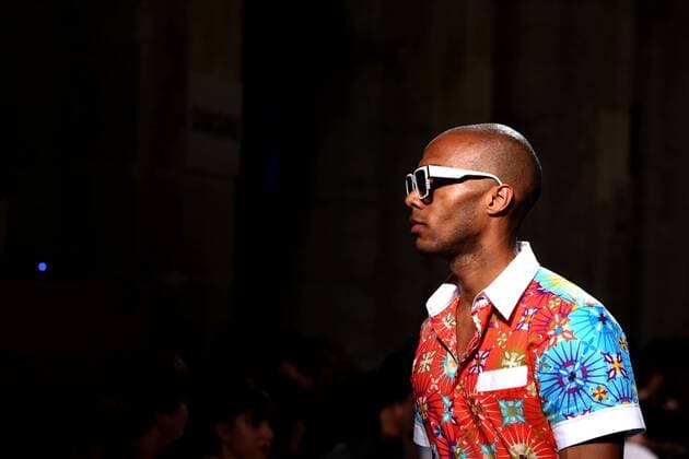 Oct. 11, 2015 - Lisbon, Portugal - The Portuguese fashion designer Nuno Gama presents the Spring Summer 2016 creations during Lisbon Fashion Week - Moda Lisboa The Timers at the Patio da Gale on Terreiro do Paco Square in Lisbon on October 10, 2015. Lisbon Portugal  - ZUMAn230