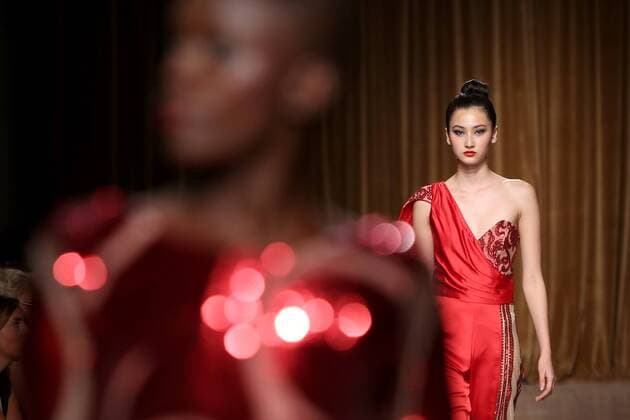 Oct. 11, 2015 - Lisbon, Portugal - The Angolan fashion designer Nadir Tati presents the Spring Summer 2016 creations during Lisbon Fashion Week - Moda Lisboa The Timers at the Patio da Gale on Terreiro do Paco Square in Lisbon on October 11, 2015. Lisbon Portugal  - ZUMAn230