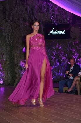 Oct. 10, 2015 - Naples, Italy - Ferdinand s collection 2015-2016 during his fashion show in Ti Sposo. Ferdinand is a Neapolitan fashion designer. Naples Italy - ZUMAp133