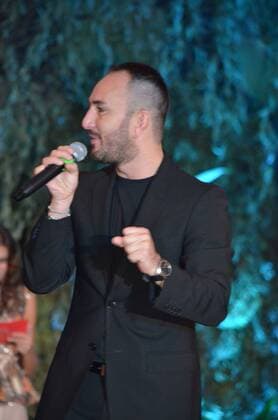 Oct. 10, 2015 - Naples, Italy - Ferdinand, a Neapolitan fashion designer presented his collection at Ti sposo fashion show. Naples Italy - ZUMAp133