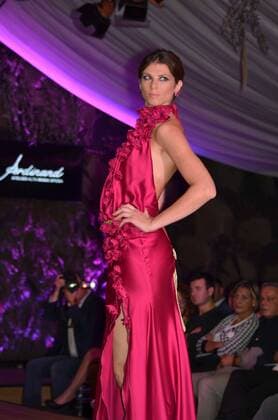 Oct. 10, 2015 - Naples, Italy - Ferdinand s collection 2015-2016 during his fashion show in Ti Sposo. Ferdinand is a Neapolitan fashion designer. Naples Italy - ZUMAp133