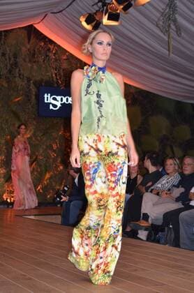 Oct. 10, 2015 - Naples, Italy - Ferdinand s collection 2015-2016 during his fashion show in Ti Sposo. Ferdinand is a Neapolitan fashion designer. Naples Italy - ZUMAp133
