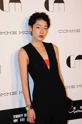 SHANGHAI, CHINA - OCTOBER 12: (CHINA OUT) Japanese model Sayo Akasaka attends the Comme Moi Fashion Show on October 12, 2015 in Shanghai, China.  CFP474265448