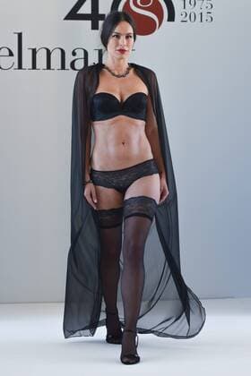 Mireia Canalda en el desfile de lenceria del 40 aniversario de Selmark en Madrid. 588 cordon press Mireia Canalda at the lingerie fashion show of the 40th anniversary of Selmark in Madrid. Cordon Press 