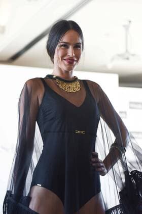Mireia Canalda en el desfile de lenceria del 40 aniversario de Selmark en Madrid. 588 cordon press Mireia Canalda at the lingerie fashion show of the 40th anniversary of Selmark in Madrid. Cordon Press 
