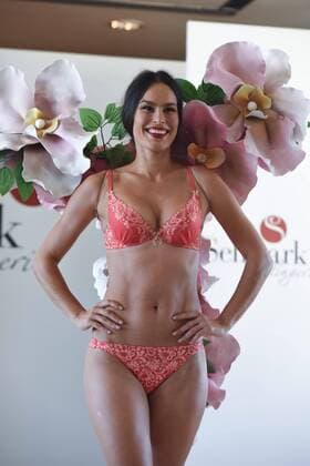 Mireia Canalda en el desfile de lenceria del 40 aniversario de Selmark en Madrid. 588 cordon press Mireia Canalda at the lingerie fashion show of the 40th anniversary of Selmark in Madrid. Cordon Press 