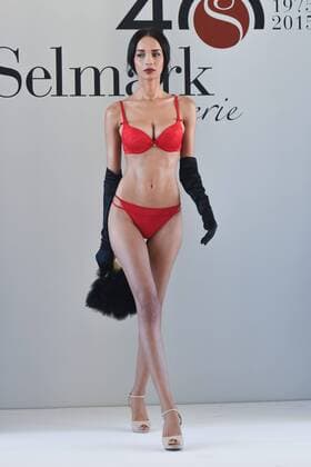 Desfile de lenceria del 40 aniversario de Selmark en Madrid. 588 cordon press Lingerie fashion show of the 40th anniversary of Selmark in Madrid. Cordon Press 