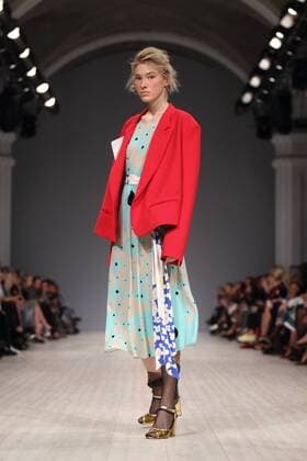 The presentation of fashion designer Lilia Poustovit s collection for the spring-summer 2016 season during the 37th Ukrainian Fashion Week in Kyiv on October 14, 2015.  Copyright: Nosach Vitaliy 427122