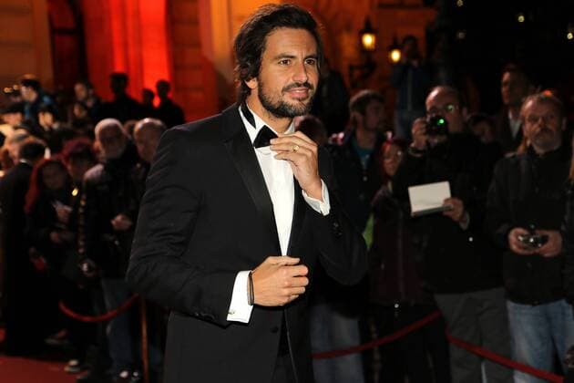 16.10.2015, Frankfurt, Alte Oper, roter Teppich, red Carpet Verleihung des Hessischen Film- und Kinopreises 2015 Schauspieler und Sänger Tom Beck auf dem roten Teppich