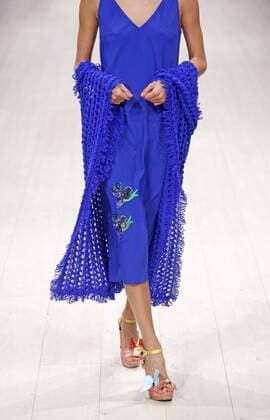 Oct. 16, 2015 - Kiev, Ukraine - A model presents a creation by Ukrainian designer Elena Burba during the Ukrainian Fashion Week in Kiev, Ukraine, 16 October 2015. The event presents Spring Summer 2016 collections by Ukrainian and international designers from 14 to 20 October. Kiev Ukraine  - ZUMAn230