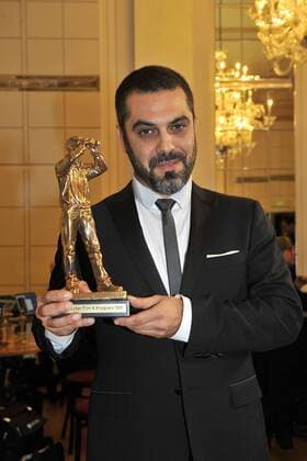 Preisträger Yallah Underground bei der Verleihung Hessischer Film- und Kinopreis 2015 am 16.10.2015 in Frankfurt Hessischer Filmpreis 2015 in Frankfurt 