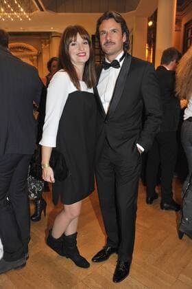 Ina Paule Klink und Stephan Luca bei der Verleihung Hessischer Film- und Kinopreis 2015 am 16.10.2015 in Frankfurt Hessischer Filmpreis 2015 in Frankfurt 