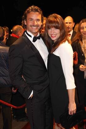 Ina Paule Kink und Stephan Luca bei der Verleihung Hessischer Film- und Kinopreis 2015 am 16.10.2015 in Frankfurt Hessischer Filmpreis 2015 in Frankfurt 