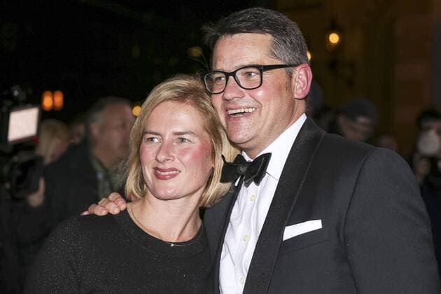 Boris Rhein mit Gattin bei der Verleihung vom Hessischen Film- und Kinopreis 2015 in der Alten Oper. Frankfurt, 16.10.2015 Foto:xP.xBackx xFuturexImage