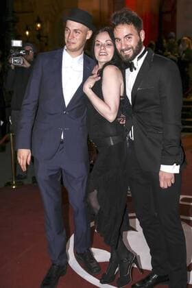 Michael Schaff, Julia Bohn-Hartwig und Thomas Todt bei der Verleihung vom Hessischen Film- und Kinopreis 2015 in der Alten Oper. Frankfurt, 16.10.2015 Foto:xP.xBackx xFuturexImage