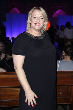 Andrea Göpel bei der Plus Size Fashion Show in der Kulturkirche Altona. Hamburg, 17.10.2015 Foto:xgbrcix xFuturexImage