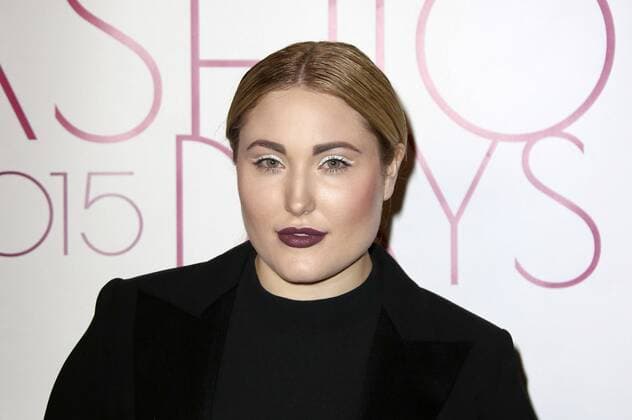 Hayley Hasselhoff bei der Plus Size Fashion Show in der Kulturkirche Altona. Hamburg, 17.10.2015 Foto:xgbrcix xFuturexImage