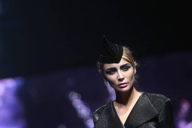Cro-A-Porter , 3rd night - Croatia 17.10.2015., Zagreb,Croatia - Schwarzkopf Cro-A-Porter in Lauba, 3rd night. Runway Lokomotiva, Luka Grubsic and Lana Puljic.  LukaxStanzl PIXSELL