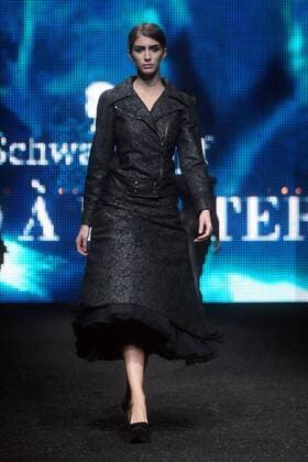 Cro-A-Porter , 3rd night - Croatia 17.10.2015., Zagreb,Croatia - Schwarzkopf Cro-A-Porter in Lauba, 3rd night. Runway Lokomotiva, Luka Grubsic and Lana Puljic.  LukaxStanzl PIXSELL